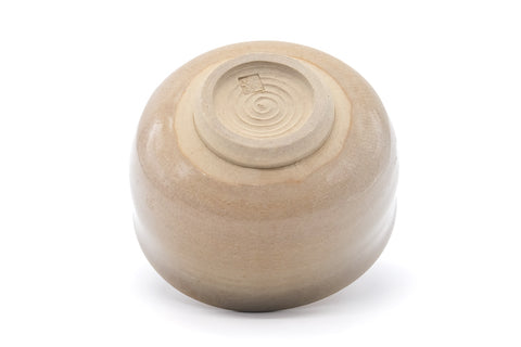 Japanese Matcha Bowl - Beige Weathered Hagi Chawan - 400ml
