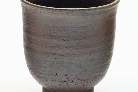 Japanese Teacup - Brown Stoneware Yunomi - 110ml