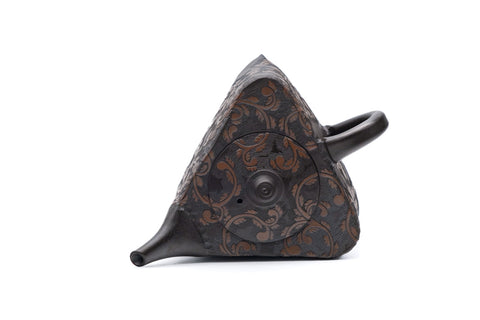 Triangular Tokoname Kokudei Teapot - 200ml