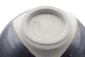 Tezumi — Japanese Matcha Bowl - Brown Glossy Glazed Wan-nari Chawan - 350ml — inverted showing the foot ring