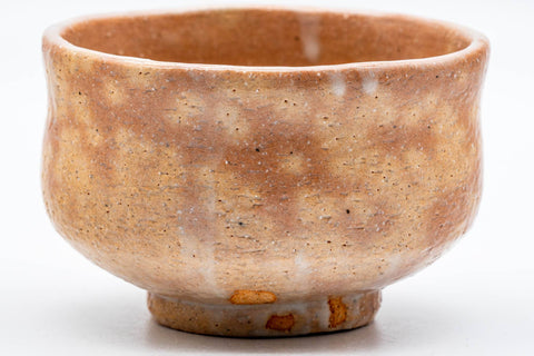 Beige Pink Gohonte Hagi Chawan