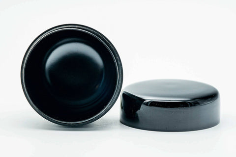 Japanese Natsume - Large Black Lacquer Matcha Tea Caddy - 110ml