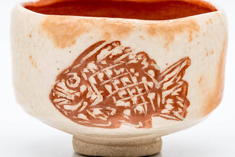 Sea Bream Raku Chawan