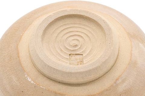 Japanese Matcha Bowl - Beige Weathered Hagi Chawan - 400ml