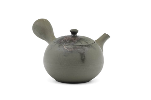 Green Mogake Ryokudei Tokoname Teapot - 200ml