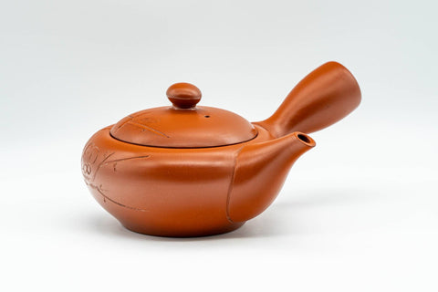 Japanese Kyusu - Myozan Tsuzuki - Tokoname-yaki Debeso Teapot - 220ml - Tezumi