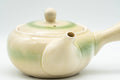 Japanese Kyusu - Lime Green Glazed Obi-ami 360-Degree Filter Teapot - 350ml - Tezumi