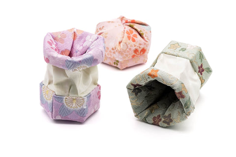 Silk Kōgō - Incense Box