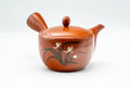 Japanese Kyusu - Floral Tokoname-yaki Mesh Teapot - 350ml - Tezumi