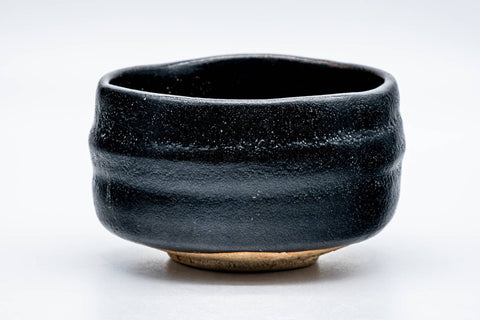 Japanese Matcha Bowl - Black Seto-yaki Chawan - 300ml