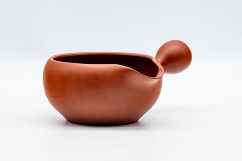 Japanese Yuzamashi - Red Shudei Tokoname-yaki Water Cooler - 250ml