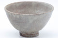 Tezumi — Japanese Matcha Bowl - 兼田三左衛門 Kaneda Sanzaemon - Ido Hagi-yaki Chawan - 500ml — tipped to show the interior