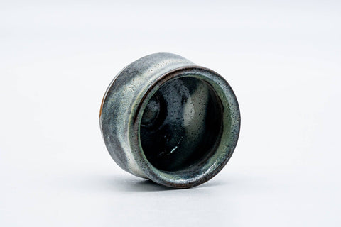 Japanese Teacup - Grey Galaxy Drip-Glazed Guinomi - 65ml