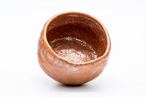 Vintage Aka-raku Round Chawan