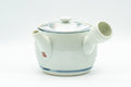 Tezumi — Japanese Kyusu - Birds and Flowers Arita-yaki Debeso Teapot - 360ml — top-down view of the lid