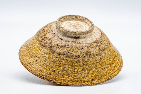 Japanese Matcha Bowl - Earthy Glazed Ki-Irabo Mino-yaki Summer Chawan - 100ml