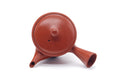 Tezumi — Japanese Kyusu - Bamboo Engraved Tokoname Mesh Teapot - 260ml — interior view showing the filter