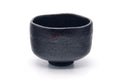 Side view of the matte-black bowl.
