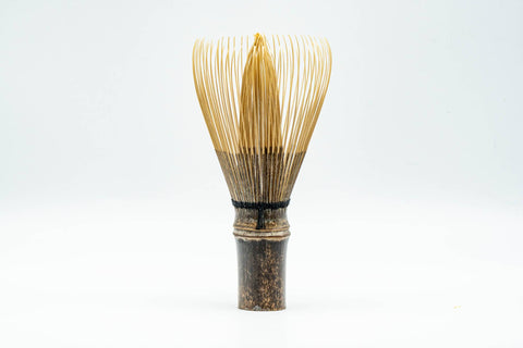 Japanese Chasen - 翠華園 Suikaen - Kurotake Dark Bamboo Shin Matcha Whisk - Tezumi