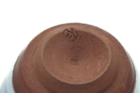 Japanese Teacup - Sky Blue Hare's Fur Glazed Yunomi - 155ml