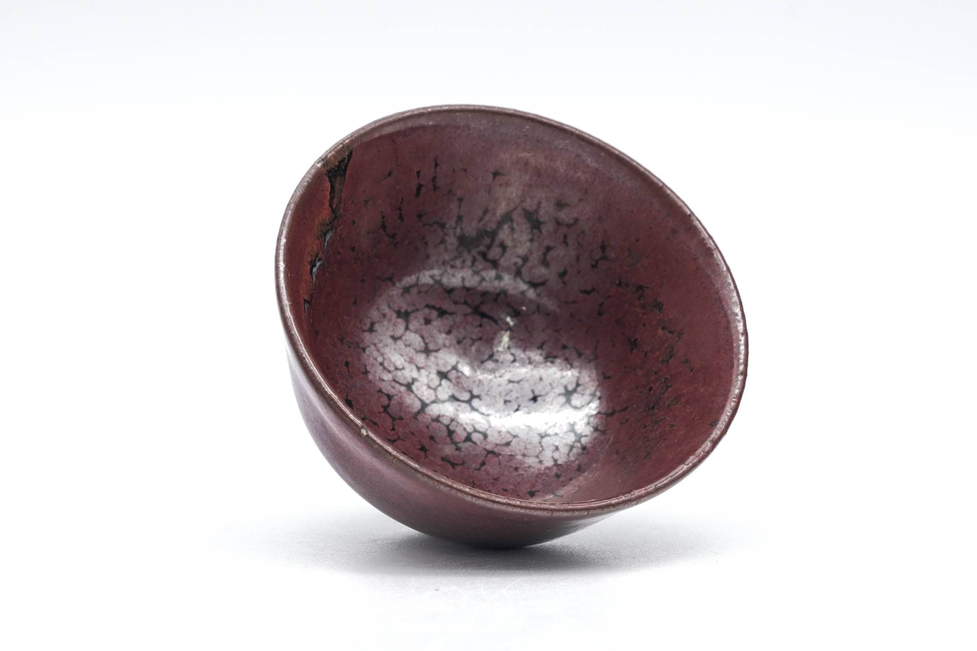 Japanese Teacup - Purple Satin Glazed Guinomi - 60ml