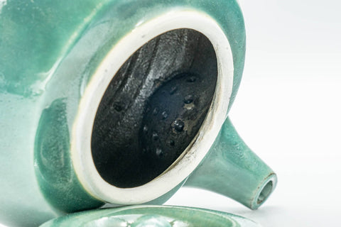 Japanese Kyusu - Jade Green Glazed Do-ake Teapot - 275ml - Tezumi