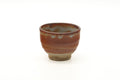 Tezumi — Japanese Teacup - Orange Shino Glazed Yunomi - 75ml — front view