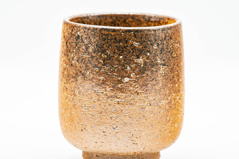Japanese Teacup - Earthy Textured Shigaraki-yaki Yunomi - 130ml