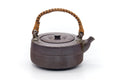 Tezumi — Japanese Dobin - Top-Handled Ceramic Teapot - 310ml — three-quarter view