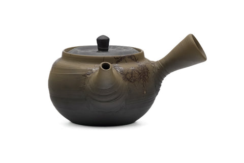 Black Yellow Mogake Tokoname Teapot - 230ml