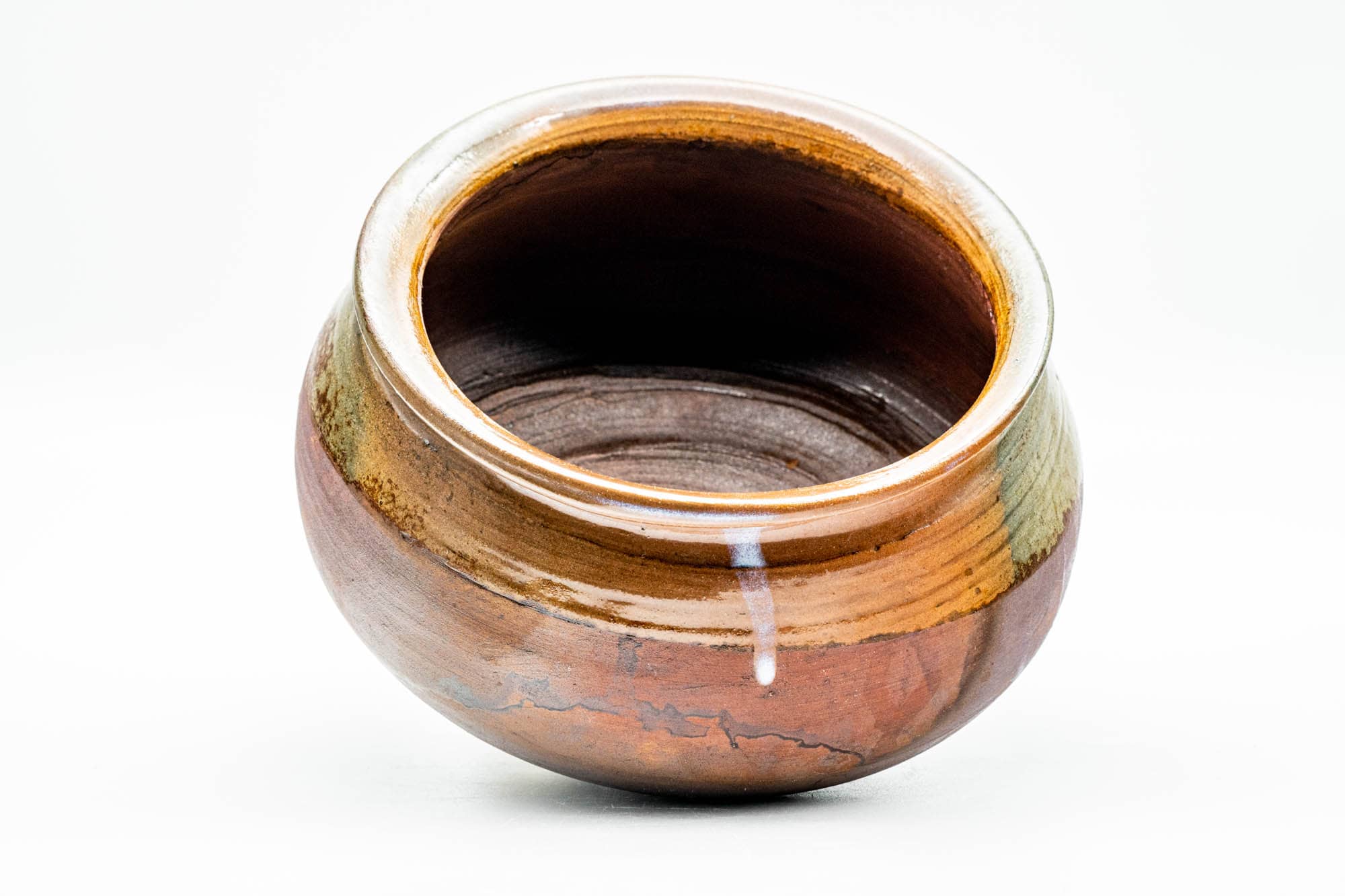 Japanese Kensui - Abstract Drip-Glazed Water Bowl - 550ml