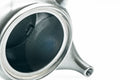Japanese Kyusu - Year of the Pig Black Kurodei Tokoname-yaki Teapot - 360ml - lid removed showing the steel mesh filter inside