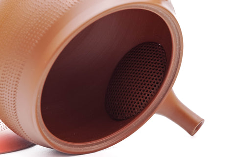 Dotted Red Shudei Tokoname Teapot - 270ml