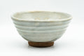 Japanese Matcha Bowl - Spiraling Grey Glazed Chawan - 250ml - side view