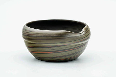 Japanese Yuzamashi - Nerikomi Tokoname-yaki Katakuchi Water Cooler - 175ml