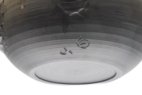 Black Yellow Mogake Tokoname Teapot - 230ml