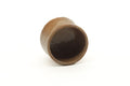 Tezumi — Japanese Teacup - Beige White Drip-Glazed Hagi Yunomi - 80ml — three-quarter view
