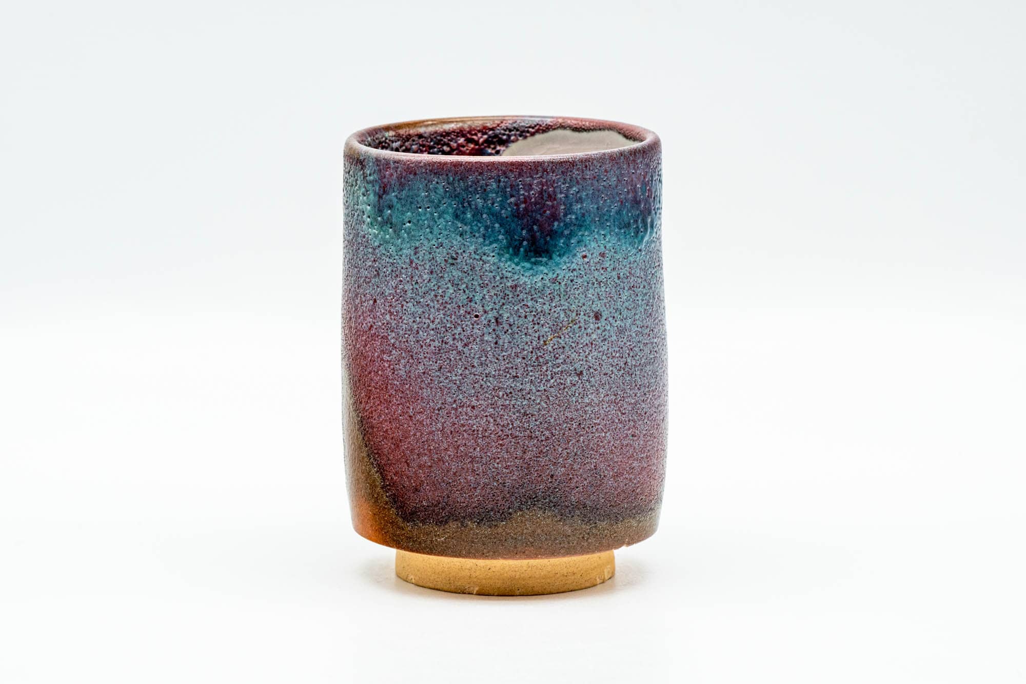Japanese Teacup - Blue Purple Galaxy Glazed Yunomi - 110ml