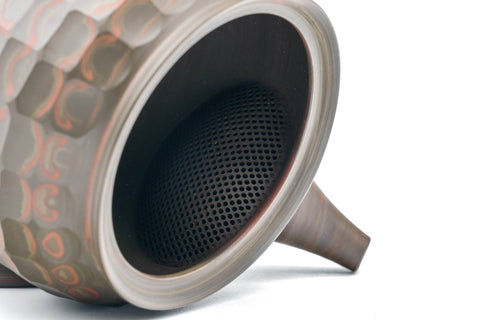 Faceted Green Nerikomi Tokoname Teapot - 280ml