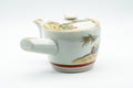 Japanese Kyusu - Bamboo Peacock Kutani-yaki Ceramic Filter Teapot - 400ml - Tezumi