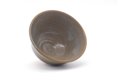 Japanese Matcha Bowl - Beige White Drip-Glazed Hagi-yaki Chawan - 400ml