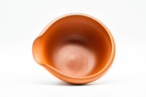 Japanese Katakuchi - 高資窯 Takasuke - Red Shudei Tokoname-yaki Water Cooler - 110ml