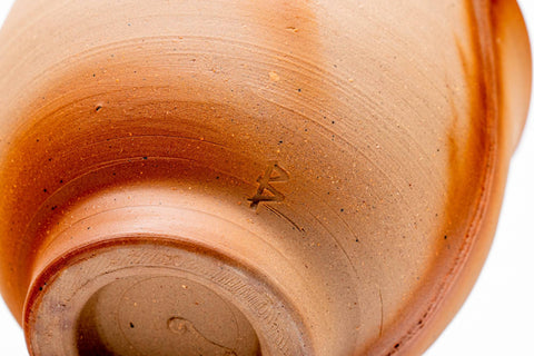 Japanese Teacup - Hidasuki Rice Straw Bizen-yaki Yunomi - 200ml