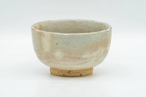 Japanese Teacup - Beige Peach Gohonte Glazed Hagi-yaki Yunomi - 120ml - Tezumi
