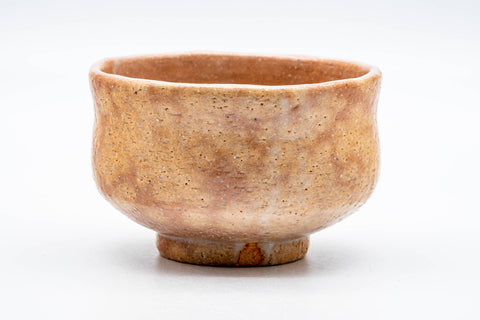 Beige Pink Gohonte Hagi Chawan