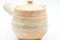 Japanese Kyusu - Beige Pink Spiraling Hagi-yaki Do-ake Teapot - 340ml - Tezumi