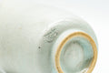 Japanese Teacup - Grey Glazed Yunomi - 140ml - close-up of the foot and unglazed base