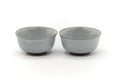 Tezumi — Japanese Teacups - Pair of Grey Celadon Yunomi - 170ml — three-quarter view
