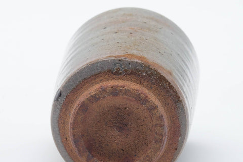 Japanese Teacup - Long Grass Grey Glazed Karatsu-yaki Yunomi - 190ml