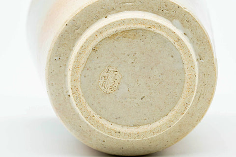 Japanese Teacup - Beige Pink Gohonte Glazed Hagi-yaki Yunomi - 200ml